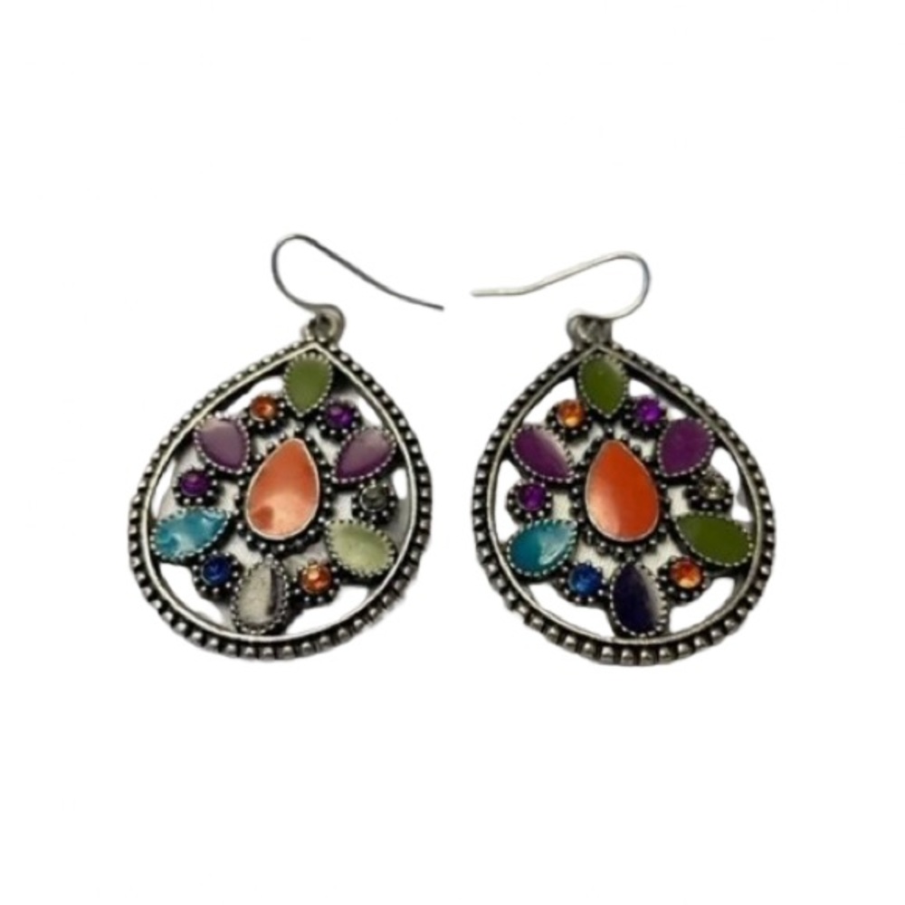 New Teardrop Bohemian Rhinestone Earrings